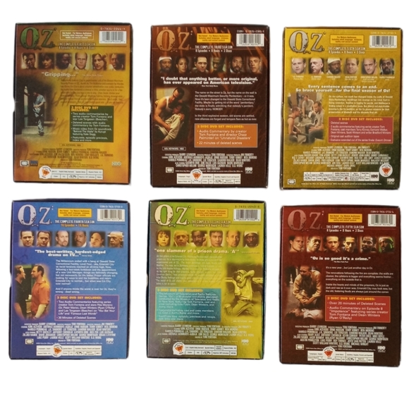 OZ DVD Complete Set Seasons 1-6 - Picture 2 of 16